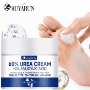 SUYARUN 60% Urea Foot Cream for Cracked Heels & Dry Skin