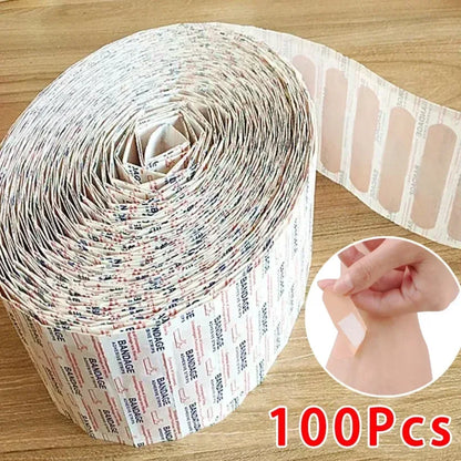 Band-Aids Waterproof Breathable Cushion Adhesive Plaster Wound Hemostasis Sticker Band First Aid Bandage