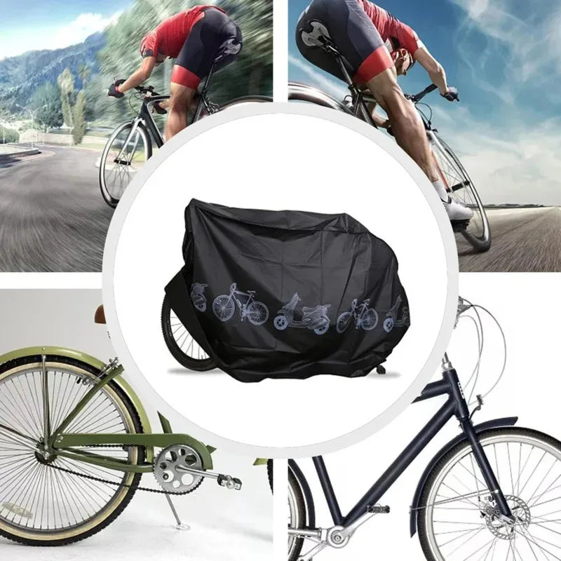 Bicycle Cover Motorcycle Rain Cover Waterproof Dustproof Anti-UV Outdoor Protection MTB Bike Cover All Seasons Bike Accessories