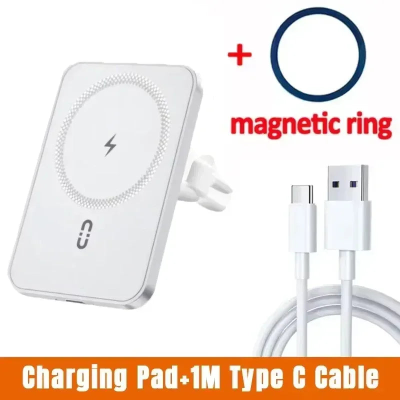 30W Magnetic Wireless Car Charger Mount for iPhone - Urbizia