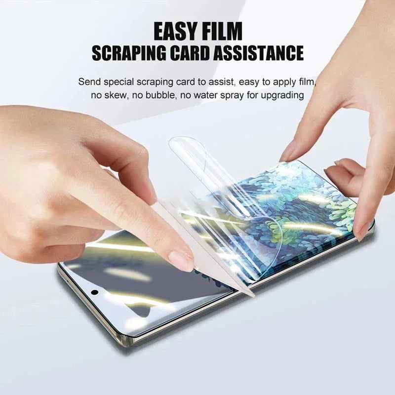HD Hydrogel Screen Protector 4-Pack Samsung Galaxy