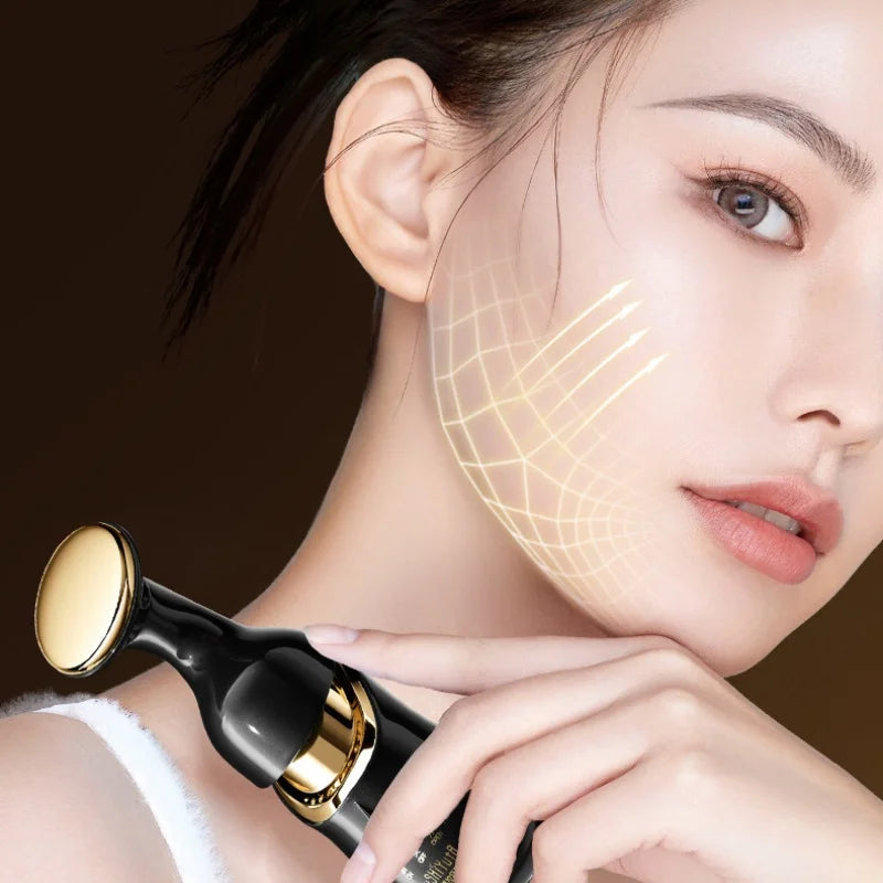 Microcurrent Face Lifting Device Neck and Facial Massager