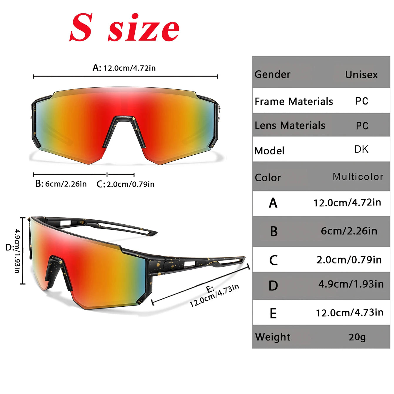 3-14 Year Old Children Baseball Sunglasses Kids Boys Girls M Size Youth BicycleUV400 Outdoor Sports Camping Mtb Bike Eyewear