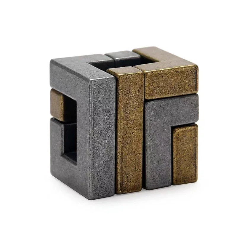 Metal Brain Teaser Puzzle for IQ & Focus Challenge