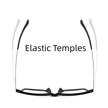 New 2024 Business Eyewear Retro Big Square TR90 Titanium Eyeglasses Myopia Optical Prescription Glasses Frame For Men A1003