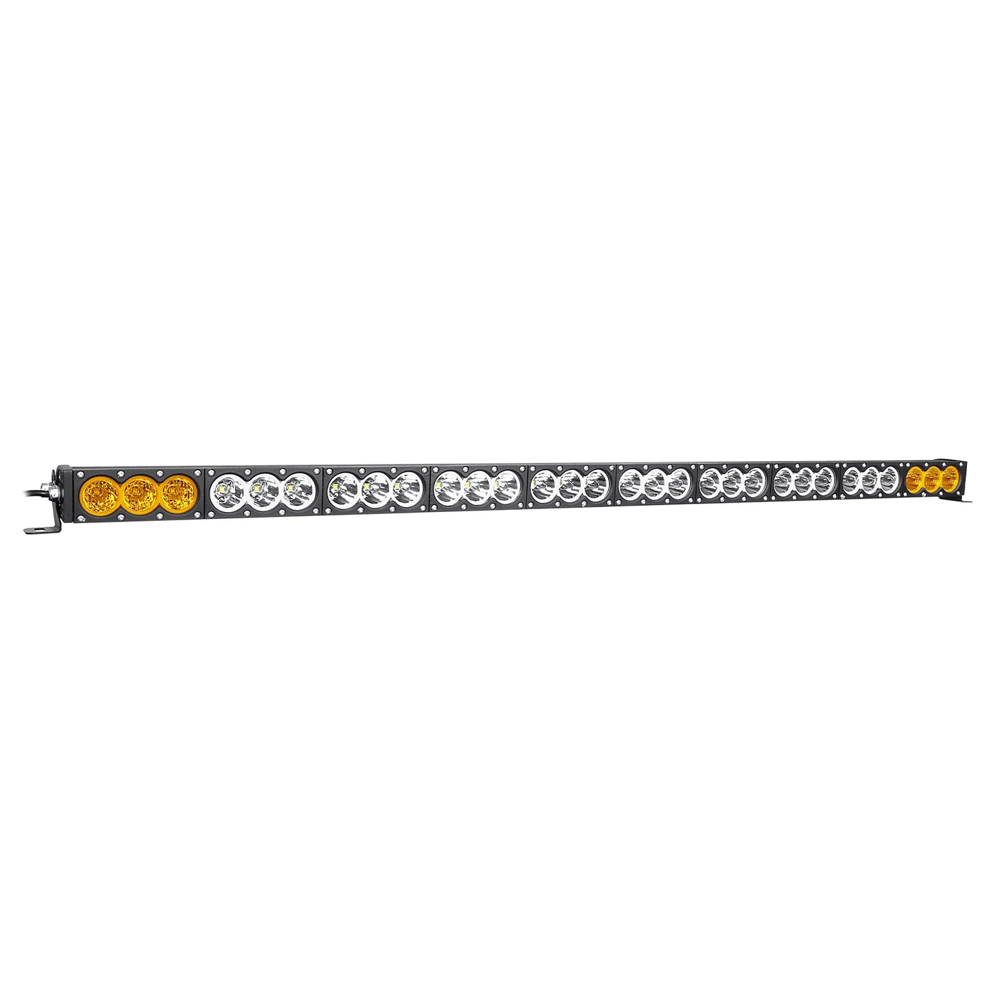 6-54 inch 30-300W LED Bar 4x4 with 12v Wire Harness Kit, LED Light Bar for Offroad Vehicles Trucks ATV, Amber White Fog Light