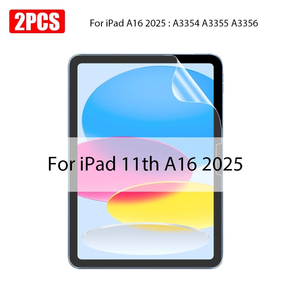 Like Paper Film Screen Protector Air 11 M3 M4 2026 11th A16 10th Generation For Ipad Pro 13 12.9 M5 Air 5 4 Mini 6 7 Matte Film