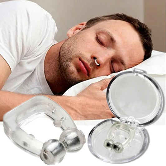 Magnetic Silicone Snore Stopper Nose Clip