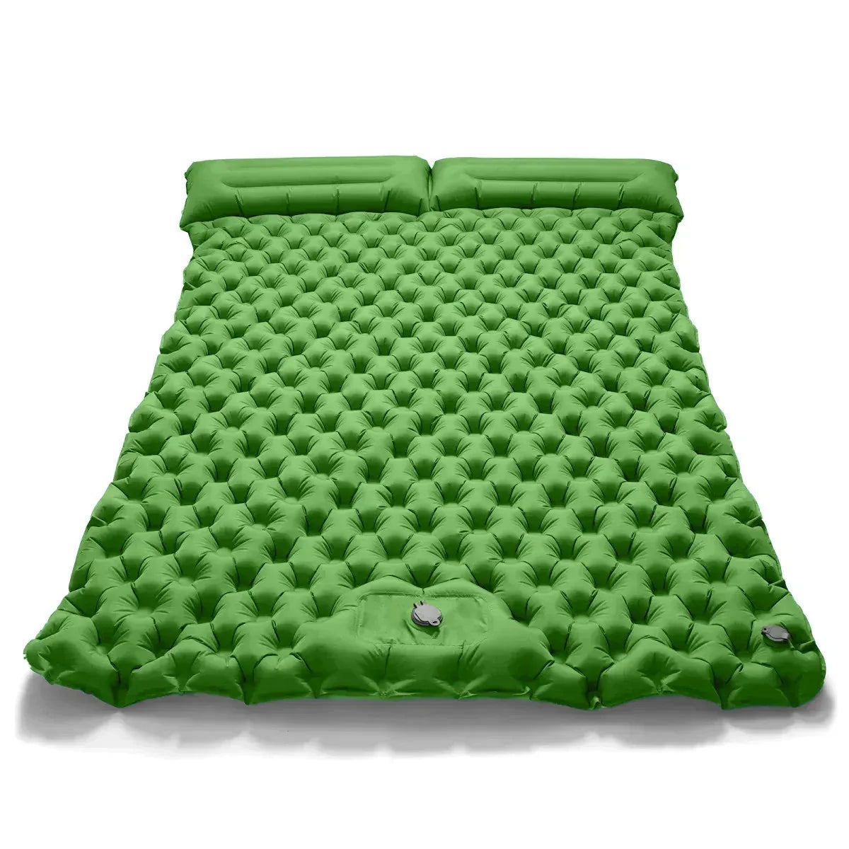Outdoor Camping Double Inflatable Mattress Extra Wide Sleeping Pad Ultralight Folding Bed Sleeping Mat Car Travel Mat - Urbizia