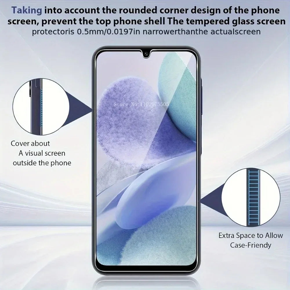 Anti-Spy Privacy Tempered Glass 3-Pack Samsung A Series