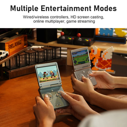 Anbernic RGSP 3.4'' IPS Screen Flip Handheld Console Linux System HDMI-compatible TV Output Clamshell Game Player 3300 mAh RG SP