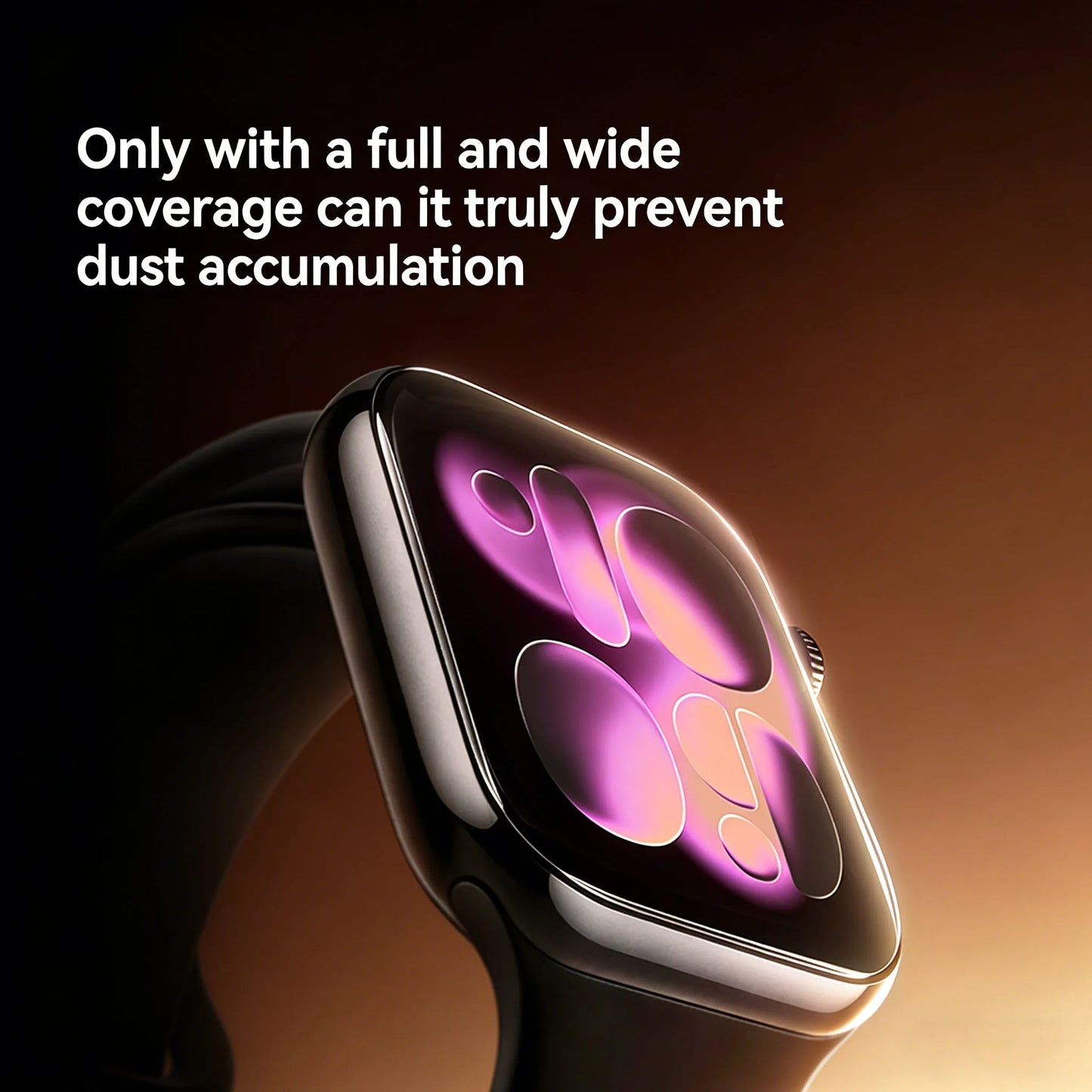 SAMZHE Screen Protector For Apple Watch Series 11/10/9/8/7/6 SE/SE2/SE3 40-46MM Full-coverage Protector Softened Protector Film