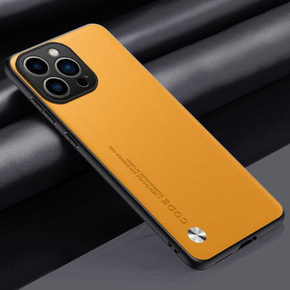 Luxury PU Leather Case For iPhone 17 Air 16 16E 15 14 Plus 13 12 Mini 11 Pro Max Cover Soft Silicone Protection Phone Case