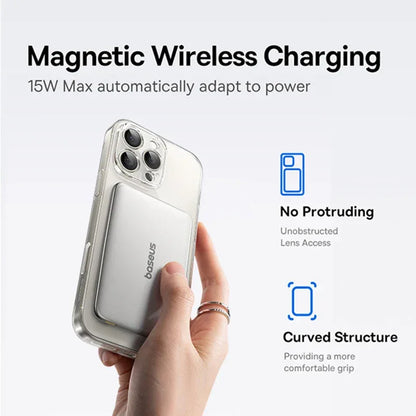 2-in-1 Magnetic Power Bank 10000mAh 27W Slim Card Design