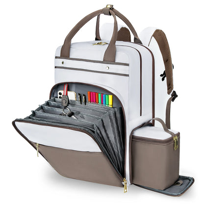Lunch Backpack Insulated Cooler Picnic Bag Multifunctional Travel Bag Large Capacity Outdoor Picnic Camping Waterproof Backpack
