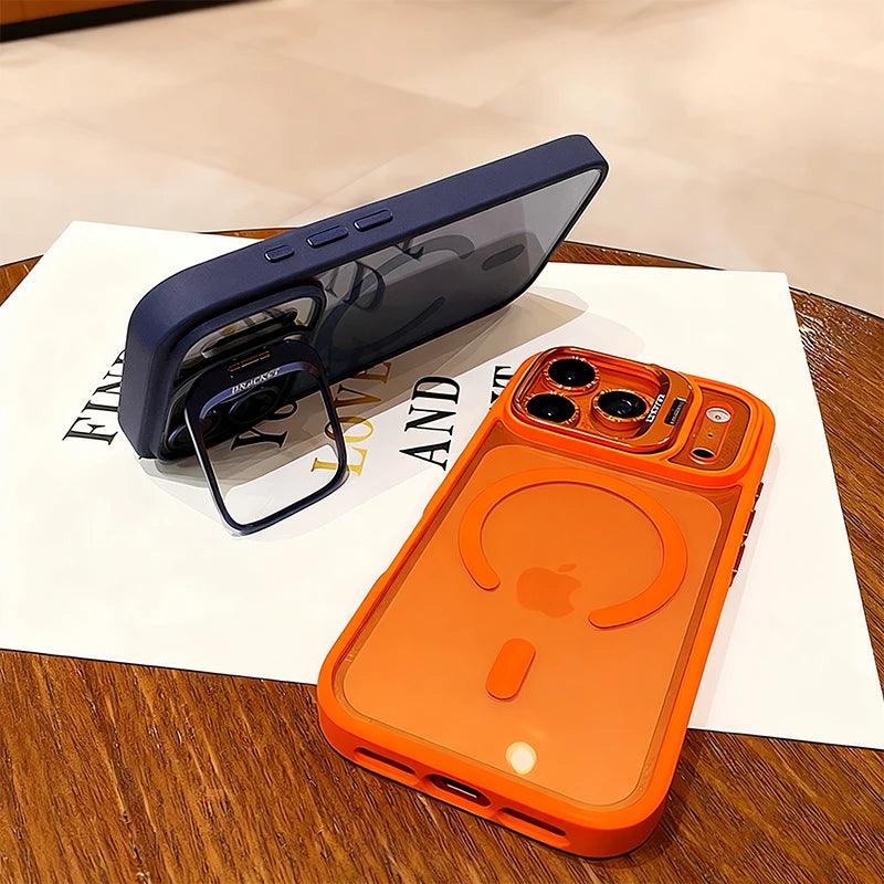 iPhone MagSafe Armor Case – Matte Translucent Shockproof
