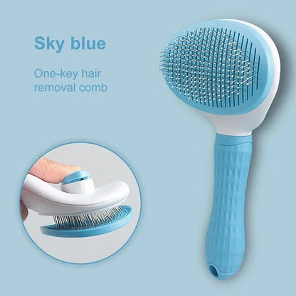Dog Hair Remover Brush Cat Dog Hair Grooming And Care Comb For Long Hair Dog Pet Removes Hairs Cleaning Bath Brush Dog Supplies - Urbizia