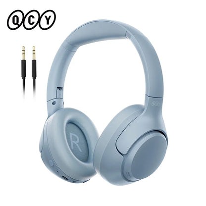 QCY H3 ANC Wireless Headphones BH23H3A 43dB Hybrid Active Noise Cancellation Headset Bluetooth 5.4 Hi-Res Audio Earphones 60H