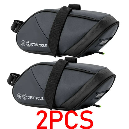 Waterproof Nylon Mountain Bike Saddle Storage Bag Seat Rear Tool Pouch Outdoor Cycling Accessories ZXCBB03
