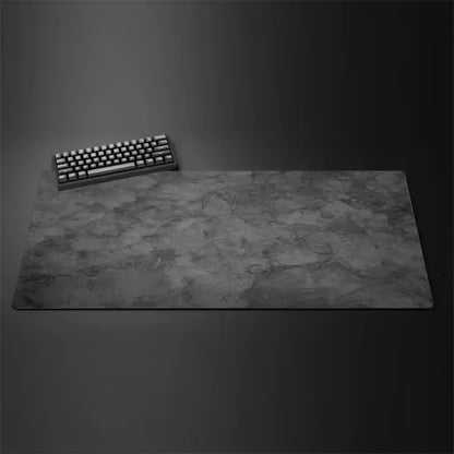 Gray mouse pad Large/Small overlocked mousepad xxl desktop keyboard table pad gray series game desk mat computer accessories - Urbizia