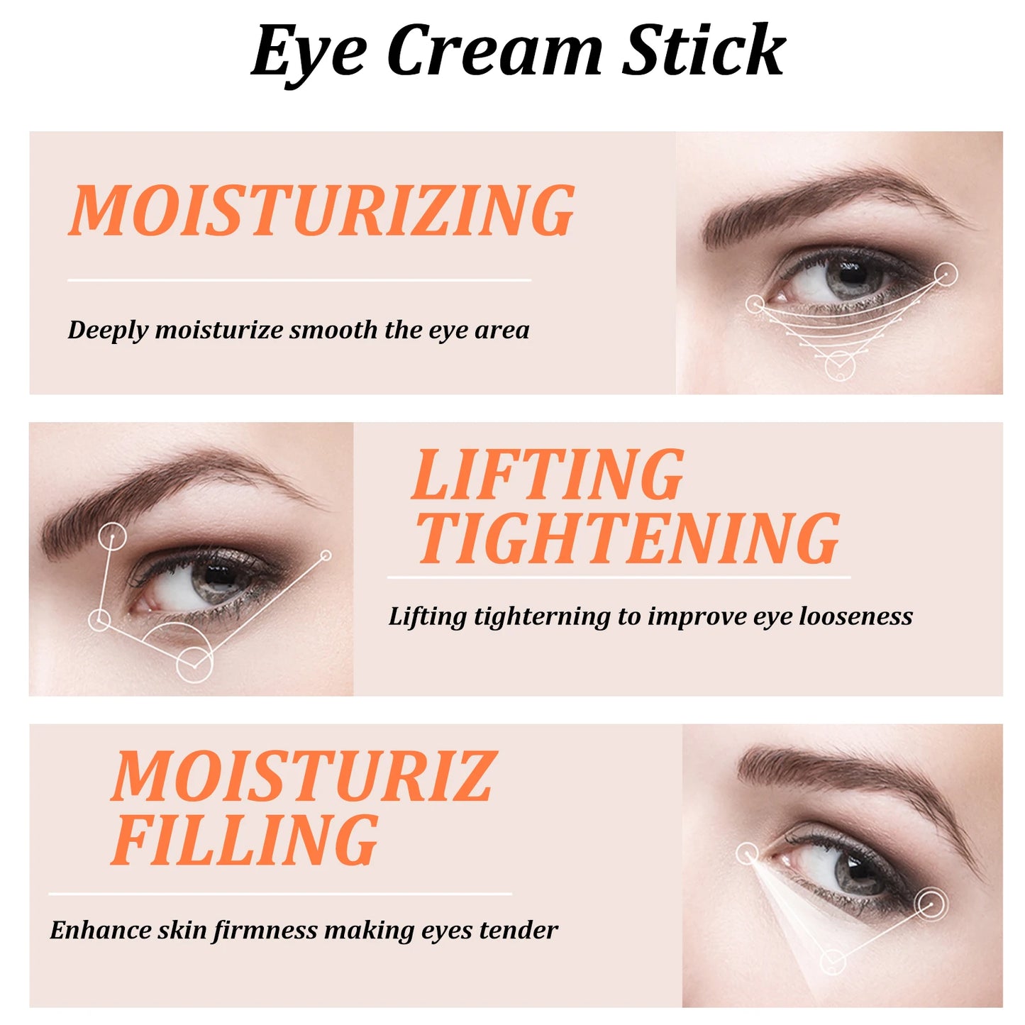 Snail Eye Cream Stick – Anti-Aging & Dark Circle Care