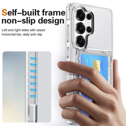 Wallet Case For Samsung S26 Ultra/S26 Plus /S26 /S26+ Clear Case with Credit Card Holder ID Card Slots Design Shockproof Cover
