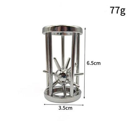 Classic Metal Lock Puzzle Brain Teaser IQ Challenge