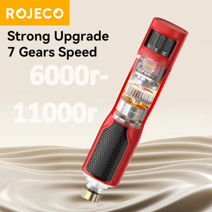 ROJECO 7-Speed Rechargeable Pet Nail Grinder