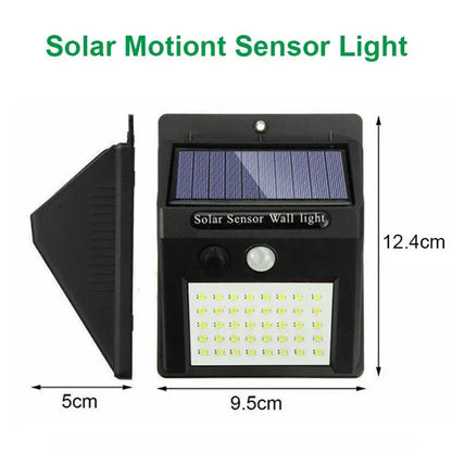 6/30 LED Solar Light PIR Motion Sensor Wall Light Outdoor Solar Lamp Waterproof Solar Powered Sunlight Street Lamp Garden Decor - Urbizia