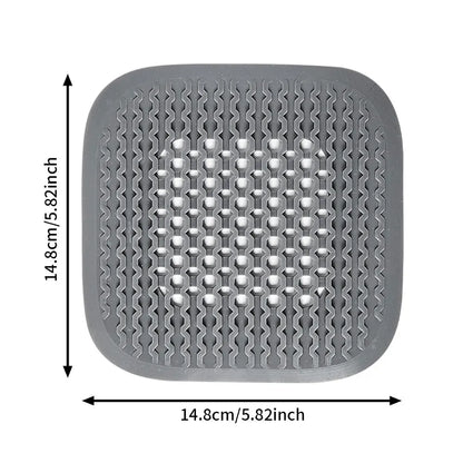 Silicone Floor Drain Hair Filter Catcher Kitchen Sink Plug Filter Stopper Shower Bathtub Drain Strainer Cover Bathroom Supplies