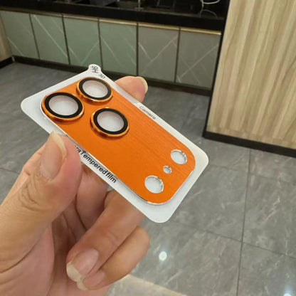 1 Set Full Cover Metal Camera Protection Glass For IPhone 17 Pro Max Lens Cover Glass