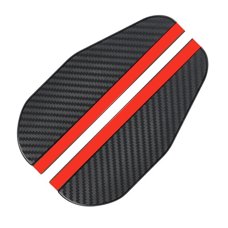 Carbon Fiber Car Rearview Mirror Rain Shield – 2-Pack