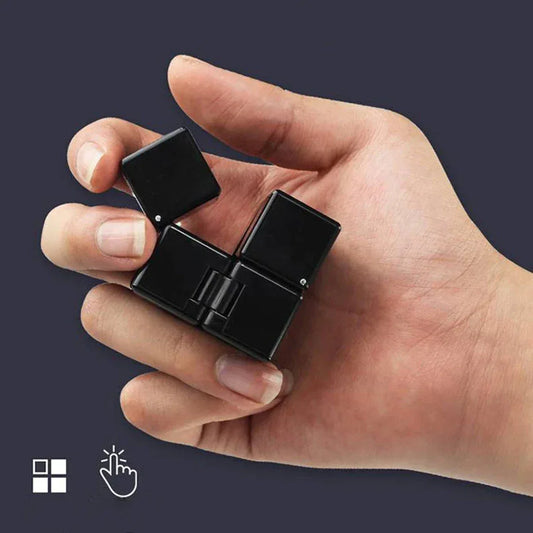 Infinity Magic Cube Foldable Puzzle Toy for Stress Relief