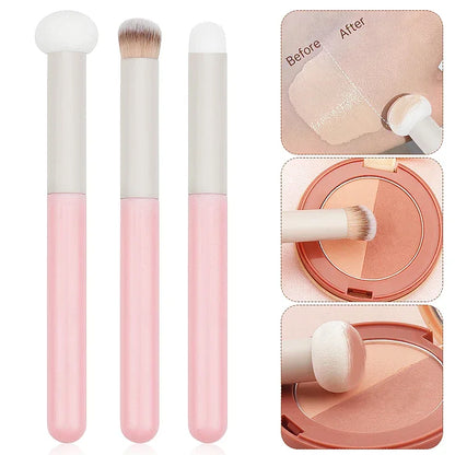 Multi-Use Makeup Brush & Sponge Puff Tool
