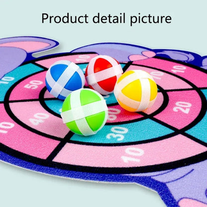 Montessori Sticky Ball Dart Board Game for Kids - Urbizia
