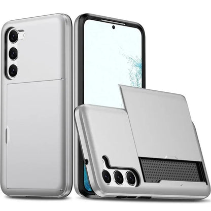 Wallet Card Holder Shockproof Case for Samsung Galaxy