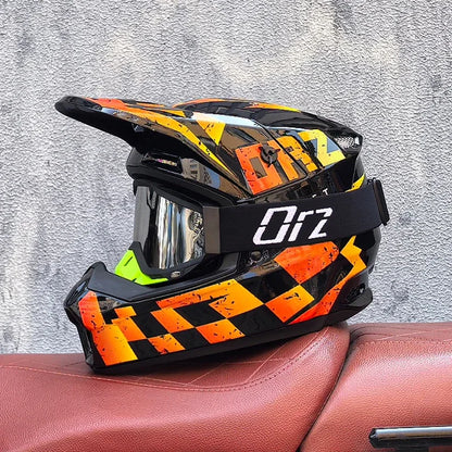 Off road racing motorcycle helmet bicycle speed drop DH full helmet rally off-road helmet