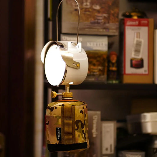 Camping Camp Tool Gear  Canister Protective Cover Gas Tank Protective Case Gas Can Protective Cover Air Bottle Bag