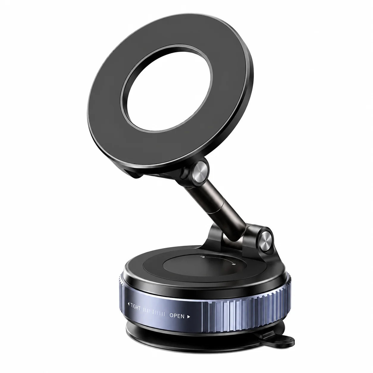 Upgraded Vacuum Magnetic Car Phone Holder, 360° Reinforced Ultra Suction Cup Phone Mount For Car, Travel, Gym, Table