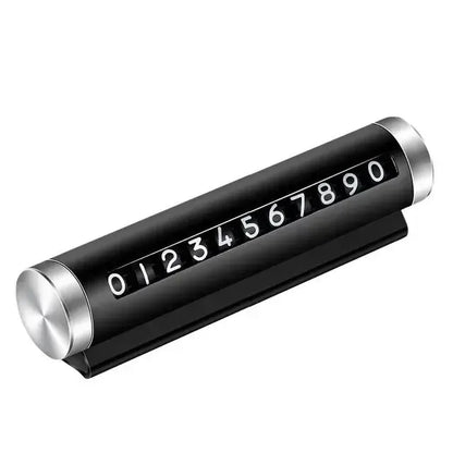 Adjustable Car Temporary Parking Number Plate – Aluminum Alloy - Urbizia