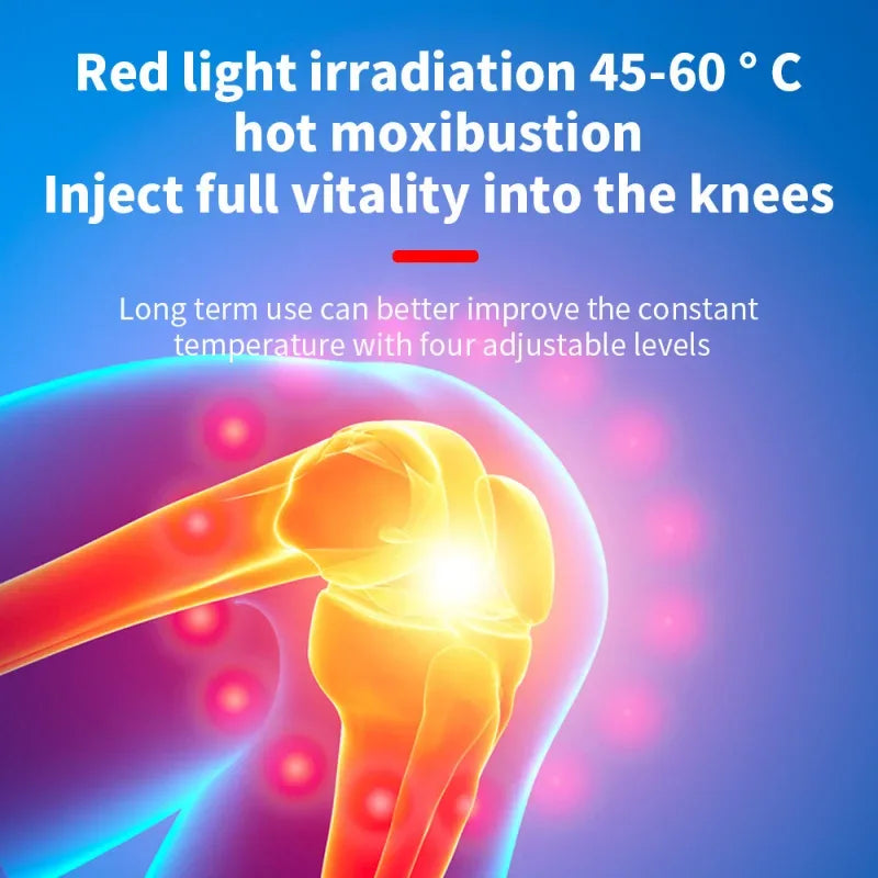 Multifunctional Smart Cordless Knee Massager Vibration Knee Relaxing Massage Machine Joint Knee Device Gifts for frinds