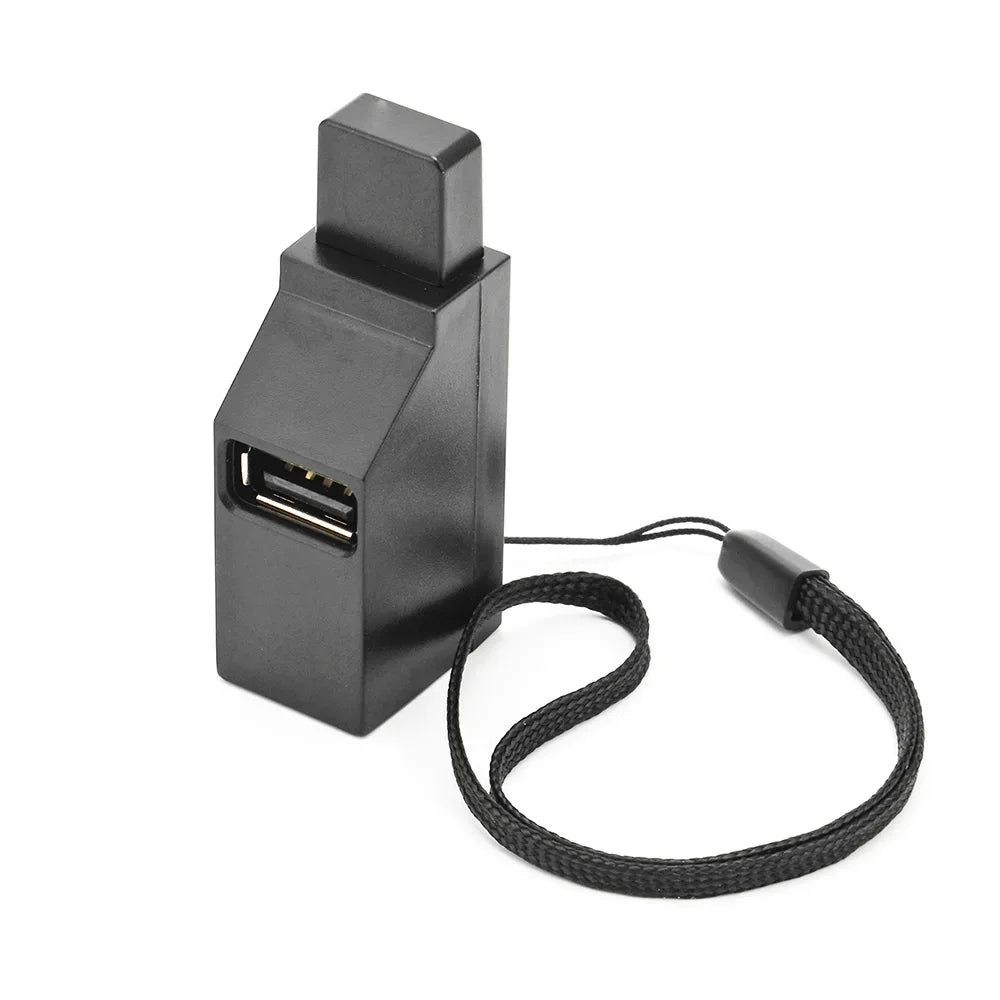 USB 3.0 1-to-3 Port Mini Hub Adapter Splitter