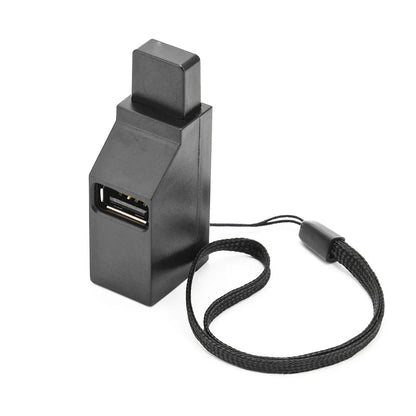USB 3.0 1-to-3 Port Mini Hub Adapter Splitter