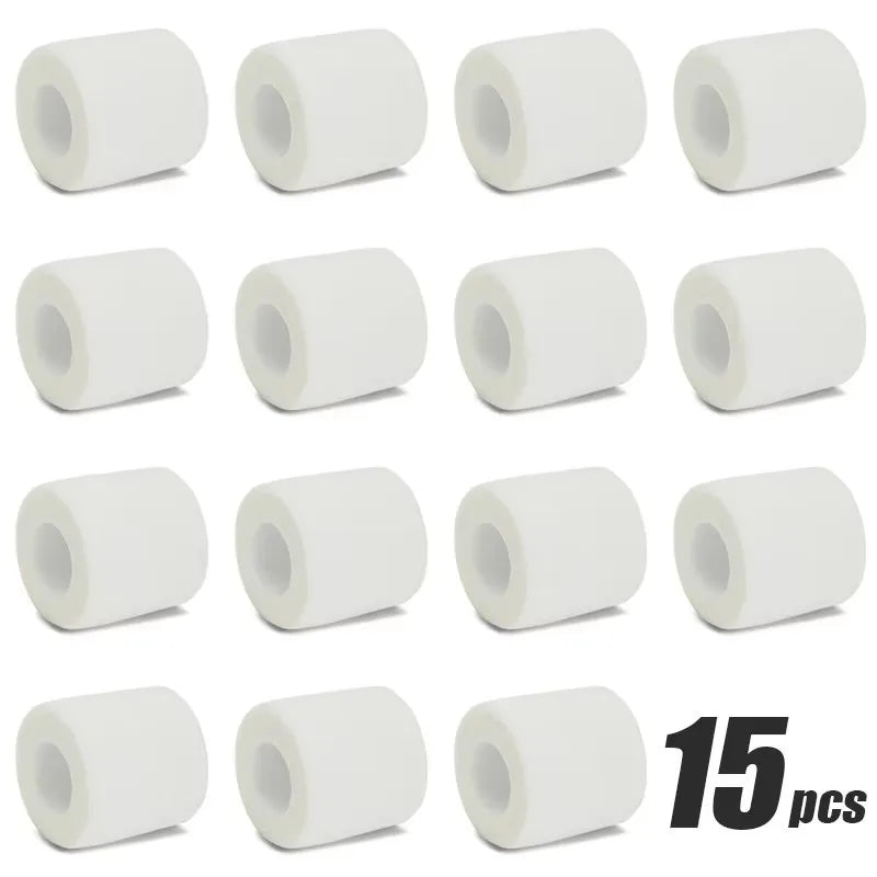1/6/10/15pcs White 5cm Sports Self Adhesive Elastic Bandage Wrap Tape Elastoplast for Knee Support Pad Finger Ankle Palm Shoulde