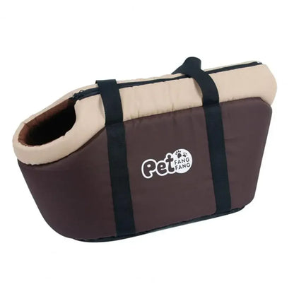 Pet Bag Soft-Sided Adjustable Fabric Interior Pad Carrier Tote for Pet Cat Carrier Outgoing Travel Breathable Pets Handbag - Urbizia