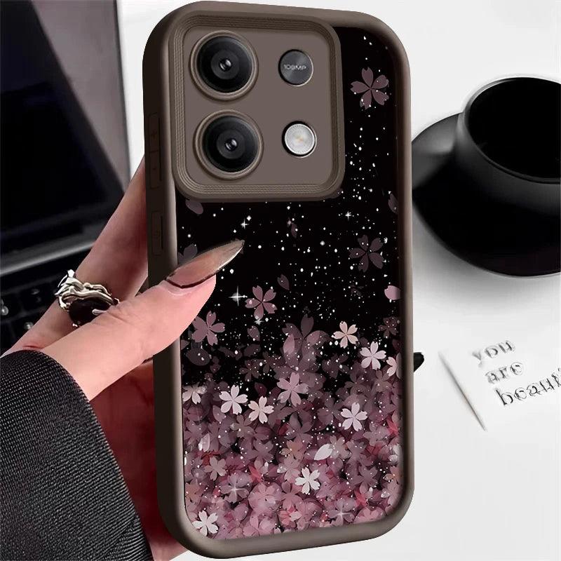 Cherry Blossom Soft TPU Case for Xiaomi Redmi & Poco Series