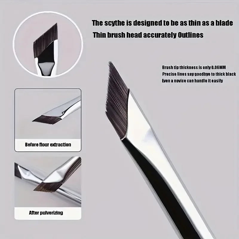 Ultra Thin Eyeliner & Eyebrow Precision Brush Set