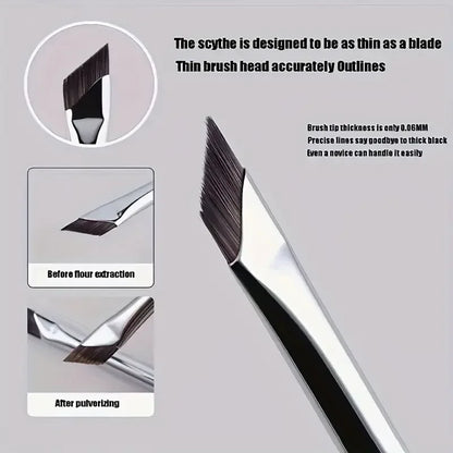 Ultra Thin Eyeliner & Eyebrow Precision Brush Set
