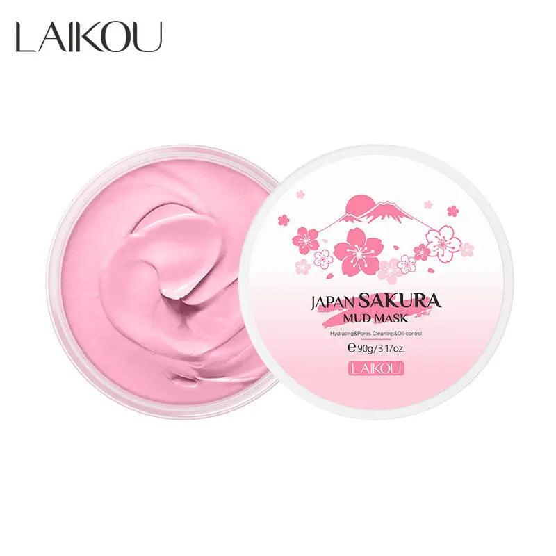 Sakura Clay Mask for Deep Cleansing & Oil Control