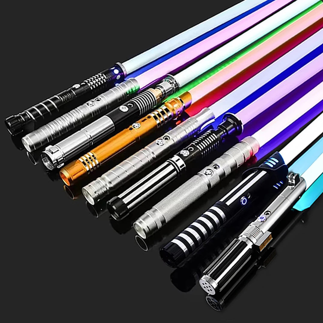 RGB Metal Lightsaber – Color-Changing LED Sword with Sound Effects